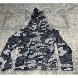 Kidpik Boys Blue Gray Sz 7/8 Youth Boys Pullover Hoodie